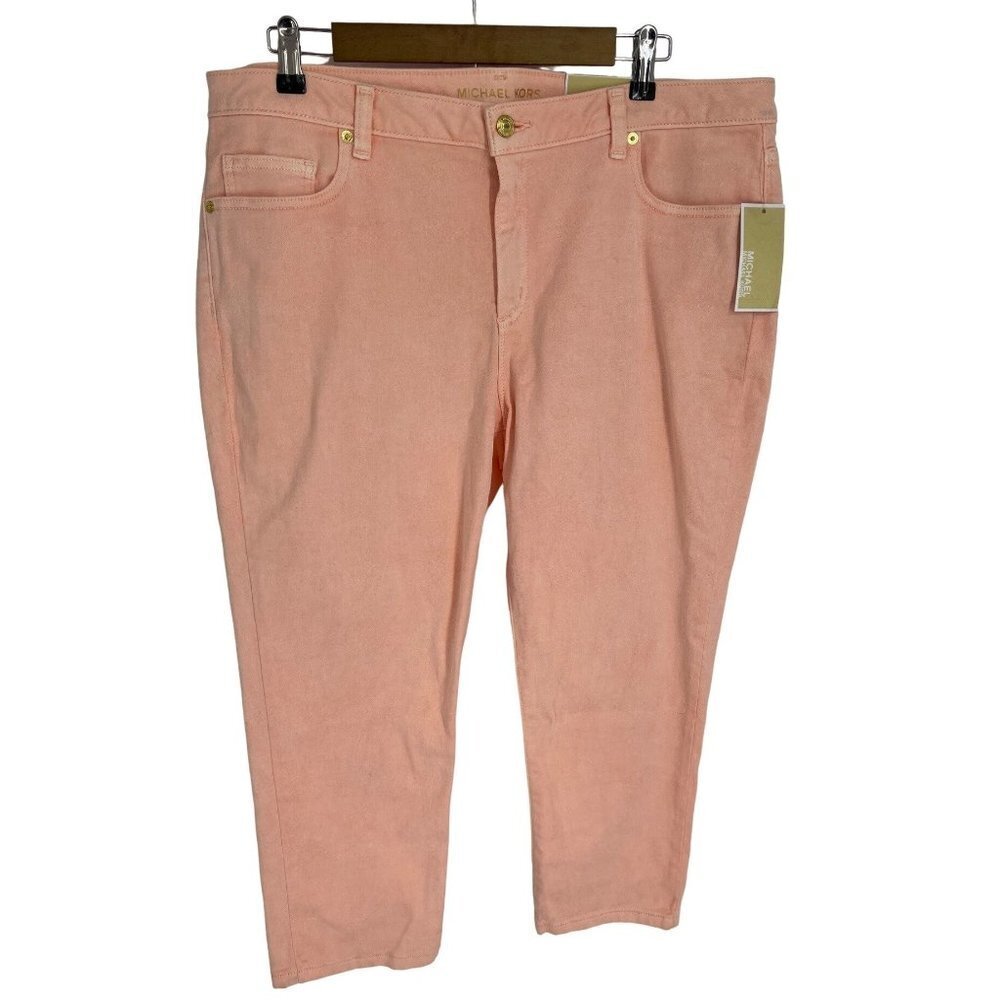 Michael Michael Kors Izzy Cropped‎ Skinny Jeans Size 16